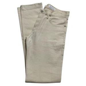 Gustin Pants 34x36 Slim Fit #584 FEATHERWEIGHT SELVEDGE CHAMBRAY NATURAL 5oz - Picture 1 of 15