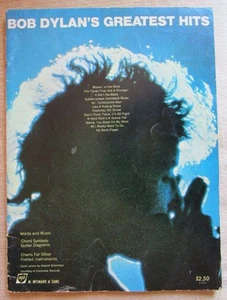 Bob Dylan's Greatest Hits - Sheet Music Songbook - Picture 1 of 3