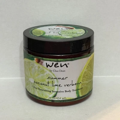 WEN Verano Coco Lima Verbena Ultra Nutritivo Tratamiento Corporal 16oz Chaz Dean Foto 1 de 4