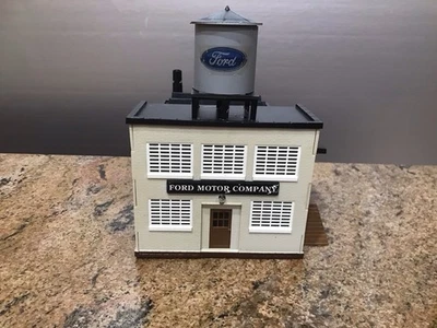 Plasticville - Backmann O-O27 - Ford Motor Company Factory W/ Lights - Image 1 of 4