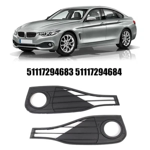 Front Bumper Grille Compatible With Fog Lights Easy To Install And Use - Picture 1 of 12