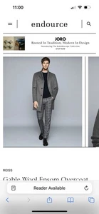 Reiss Gable Wool Coat - Picture 1 of 10