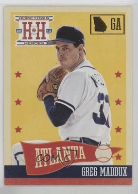 2013 Panini Hometown Heroes State Greg Maddux #134 HOF - Image 1 of 2
