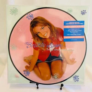 Britney Spears Baby One More Time Picture Disc Vinyl Record (New; Sealed) - Picture 1 of 3
