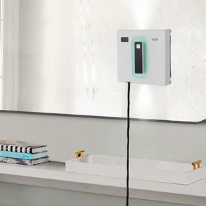Robot Limpiador Aspirador Automático de Ventanas con 4* Paños de Limpieza Control Remoto/APP - Imagen 1 de 18