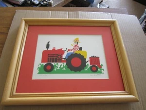 Frederick E. Allen Serigraph Signed & Numbered Framed, No Reserve. - Bild 1 von 5