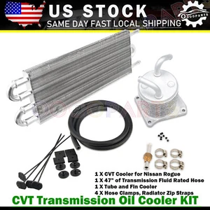 CVT Transmission Oil Cooler Kit 21606-1XF0A For Nissan Juke Rogue Sentra Qashqai - Picture 1 of 7
