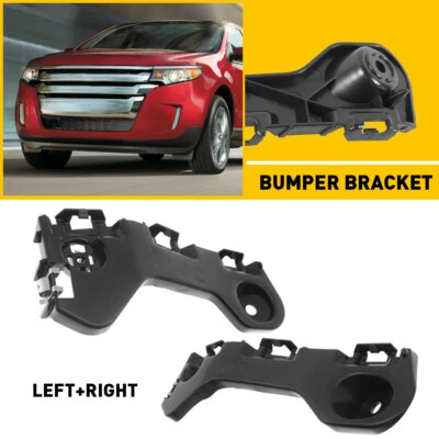 Juego de 2 soportes de parachoques delantero cubierta lateral refuerzo para Ford Edge 2011-2014 Foto 1 de 4