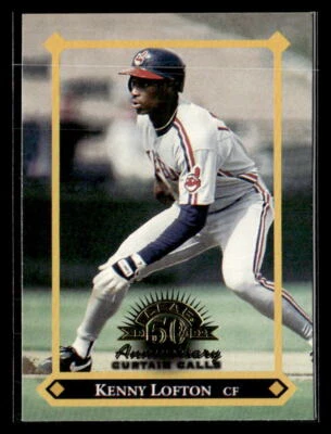 1998 Leaf #150 Kenny Lofton - Image 1 of 2