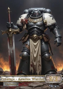 3x Astartes Warrior #3 TCG Custom Tokens - Picture 1 of 2