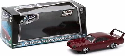 DODGE CHARGER DAYTONA FAST & FURIOUS VI 1969 GREENLIGHT 86221 1/43 CUSTOM DI DOM - Immagine 1 di 4