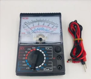 Analog Multimeter with Test Leads For Quartz Watch Repair W7103 Durable Tools - Picture 1 of 11