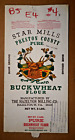 Vintage Sack Paper Bags - Star Mills Buckwheat Flour, Hazelton Milling, Wv 97