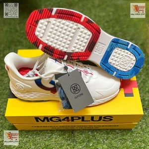 G/FORE G4 MG4+ Camo Camouflage Golf Shoe Sneaker ⛳️ US 9 ⛳️ White Blue Red - Picture 1 of 8