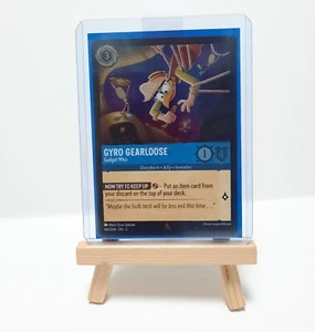 Lorcana Gyro Gearloose Gadget Whiz 144 Into the Inklands Near Mint Rare Foil - Picture 1 of 3