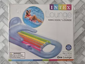 Poltrona galleggiante gonfiabile per piscina Intex poggiatesta galleggiante #A - Foto 1 di 2