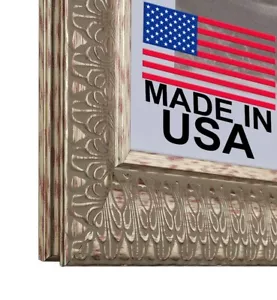 3" Gold Picture Frame 11x14 12x18 16x20 24x36 30x40 36x36+ 2518-A-1082S - Picture 1 of 8