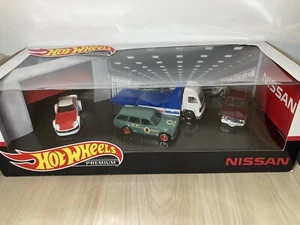 Hot Wheels Premium Nissan Collectors box set Datsun 510 Wagon on Real Riders - Picture 1 of 12