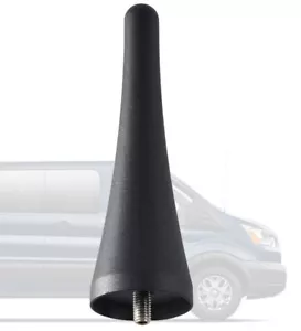 Repuesto Mástil Antena Corta Coche 3.8" para Ford Transit 2013-2022 FM AM Radio - Imagen 1 de 5