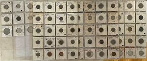 All In Flips: No Repeated Dates Mixed Lot of 72 (1874 to 1972) GERMAN Coins Rare