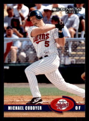 2003 Donruss  #151 Michael Cuddyer Minnesota Twins - Image 1 of 2