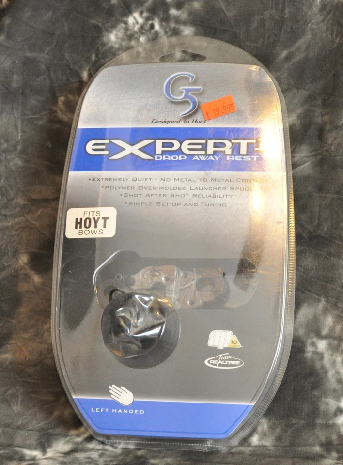 New G5 Expert II Drop Away Arrow Rest for Hoyt Bows - Left Hand - Camo - # 283 - Image 1 of 2