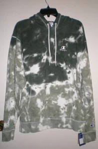 Champion Hoodie – Tie Dye – Green – Size M - Picture 1 of 3