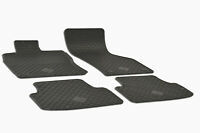 Lengenfelder Fußmatten passend für Alfa Romeo Stelvio Rand Nubuk silber NEU