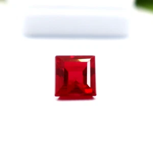 5.90 Ct Princess Cut Certified Loose Gemstone Best Offer Natural Pink Spinel - Picture 1 of 8