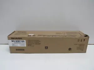 GENUINE SHARP MX-62NT-BA (MX-6240N) BLACK TONER CARTRIDGE - Picture 1 of 2