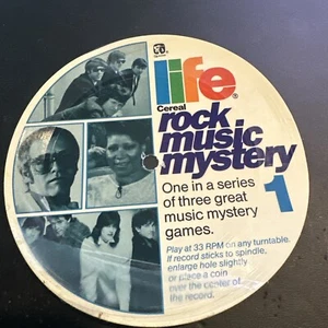 1986 Life Cereal Rock Music Mystery Sealed Disc #1 LYNYRD SKYNYRD - Picture 1 of 2