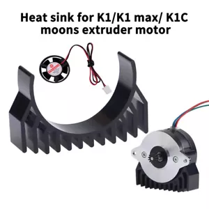 Zestaw chłodzący do Creality K1 K1C K1 Max Silnik wytłaczarki Radiator / wentylator chłodzący 24V - Zdjęcie 1 z 24