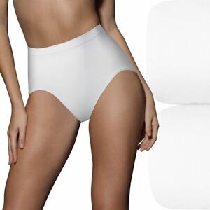 Women's Bali Ultra-Control Seamless Extra Shaping Tummy Brief X204 White Sz.XL