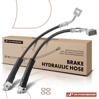 2x Mangueira hidráulica de freio dianteira LH e RH para Ford Explorer 2011 2012 2013 2014 2015 - Imagem 1 de 4