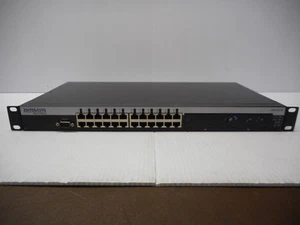 Enterasys V-Series 24 Port Ethernet Matrix Switch Model V2H124-24 + Power Supply - Picture 1 of 1