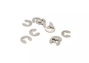 Precision-Crafted Steel 3mm E-Clip (10) RC Hardware - Picture 1 of 1