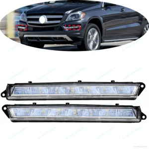 2X Luz de conducción antiniebla delantera para 10-16 Mercedes Benz GL X164 GL350/450/550/63 ML63 - Imagen 1 de 8
