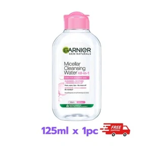Garnier Micellar Water Cleanser & Makeup Remover All in-1 Hydrating Facial 125ml - Picture 1 of 3