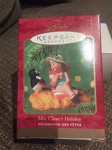 PUNZE WEIHNACHTSSCHMUCK: MRS. CLAUS' HOLIDAY 2000 neu im Karton - Bild 1 von 2
