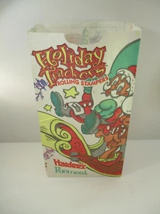 Hardees 1996 Funmeal Christmas Holiday Trackers NUR Original Tasche  - Bild 1 von 6
