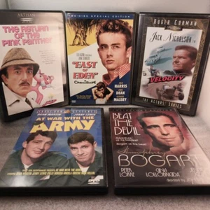 East Of Eden/Return Pink Panther/Velocity/At War W Army/Beat The Devil- (5 DVDS) - Picture 1 of 8