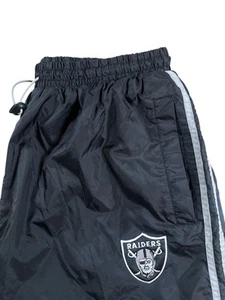 UNIQUE Sports Generation Windbreaker Pants NFL Men XL Oakland Raiders 32” Inseam - Picture 1 of 12