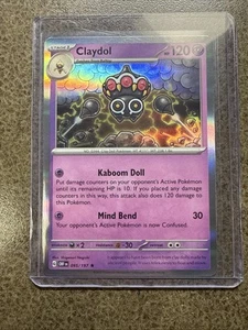 Claydol 095/197 Sv03: Obsidian Flames Holo - Picture 1 of 1