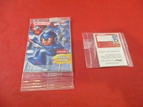 Mega Man Capcom Apple Jacks Prize + Super Mario Bros. 3 NES Kellogg's Sticker