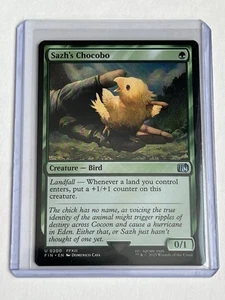 Sazh's Chocobo 200 Magic The Gathering Final Fantasy 2025 casi como nuevo poco común sin lámina - Imagen 1 de 13