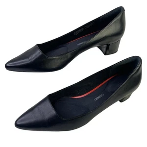 Rockport Total Motion Sydney Damen-Lederpump ganztägig bequemer Halt schwarz S10 - Bild 1 von 10