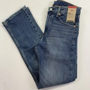 Jeans uomo Levi's 505 30x32 100% cotone blu nuovo - Foto 1 di 13