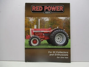 Noviembre - Diciembre 2018 Red Power Magazines IH Farmall Turbo Tractor Case McCormick - Imagen 1 de 1