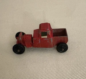 Vintage Tootsie Toy Hot Rod Roadster Die Cast Metal 2" Chicago USA Orange  - Picture 1 of 3