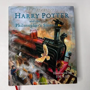 Harry Potter and the Philosopher's Stone by J.K. Rowling illustrated by Jim Kay - Picture 1 of 12